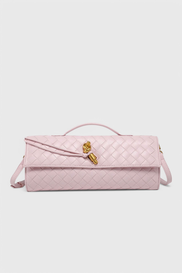 Melanie - Cartera de mano con lazo dorado - vista 17