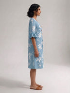 Vestido informal de mujer con estampado floral - vista 2