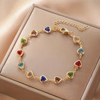Pulsera única en forma de corazón - vista 10