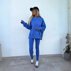 Julia™ | Conjunto de sudadera oversize y leggings
