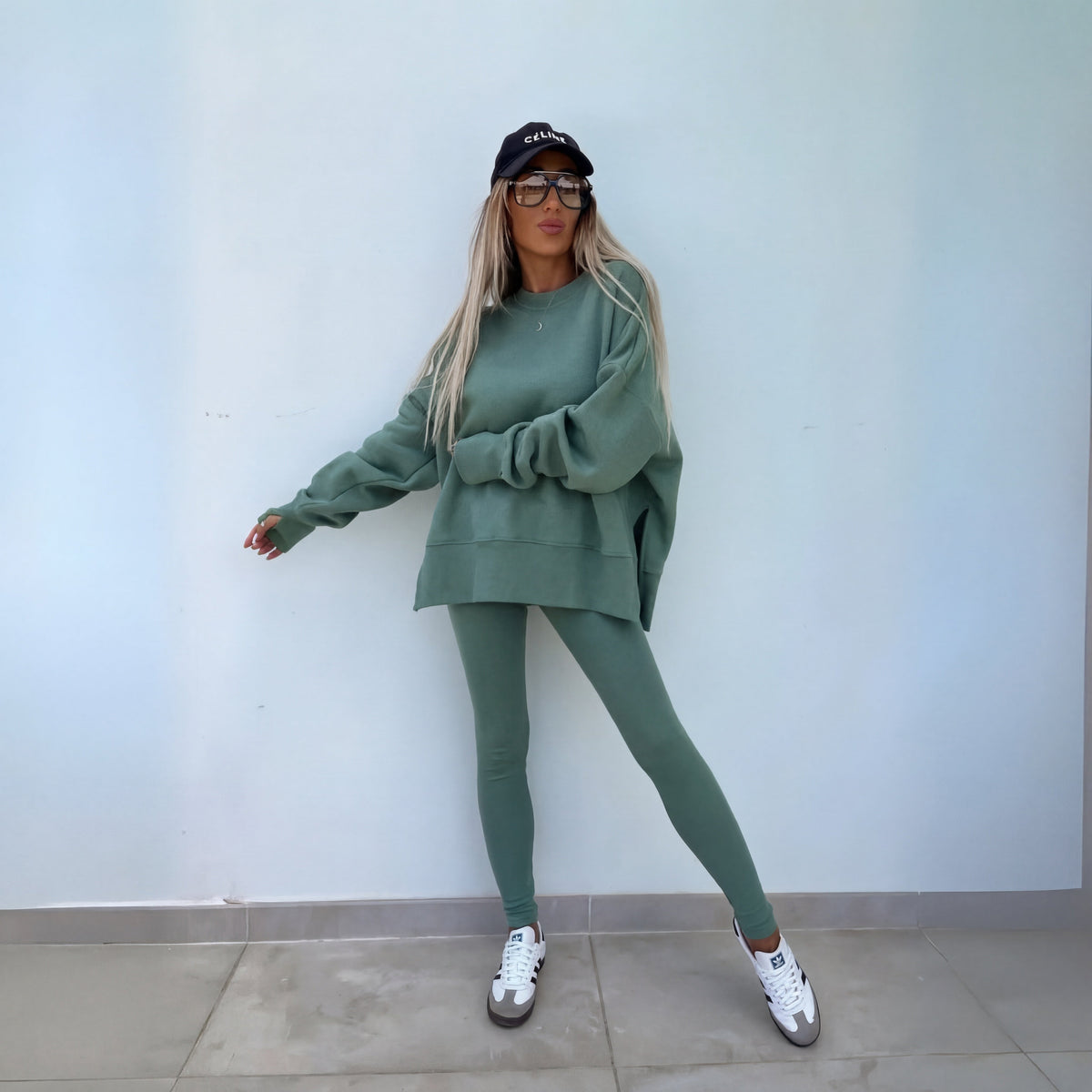 Julia™ | Conjunto de sudadera oversize y leggings