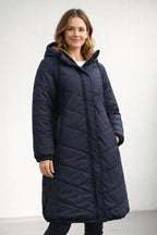 Alexandra™ | Parka larga acolchada con capucha