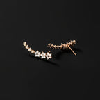 Pendientes florales atemporales - vista 7
