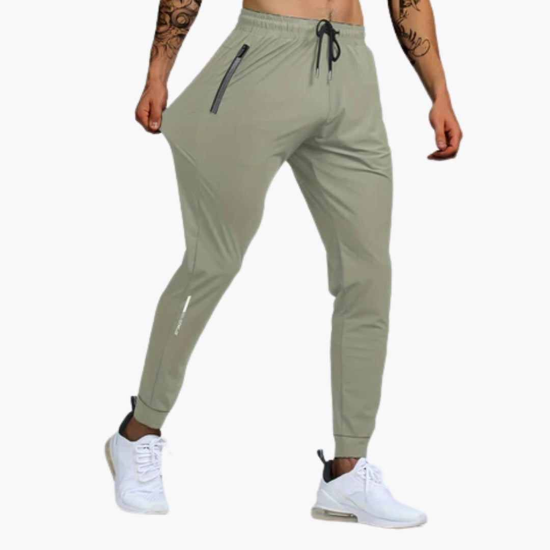 Evan™ | Pantalón de running con bolsillos con cremallera