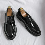 Quentin™ | Zapatos derby de charol con cordones
