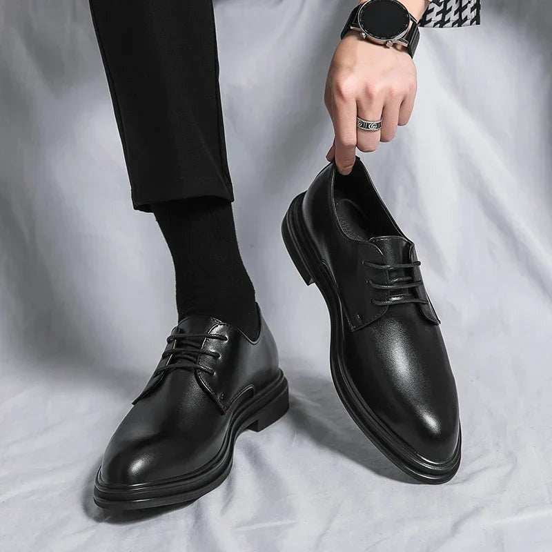 Quentin™ | Zapatos derby de charol con cordones