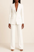 Delaney™ | Traje de blazer entallado y pantalón de pierna ancha