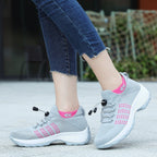 Avery™ | Zapatillas de punto con plataforma y cordones