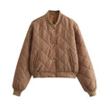Fiona™ | Bomber acolchada con cuello redondo
