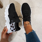Daphne™ | Zapatillas chunky de malla con suela gruesa