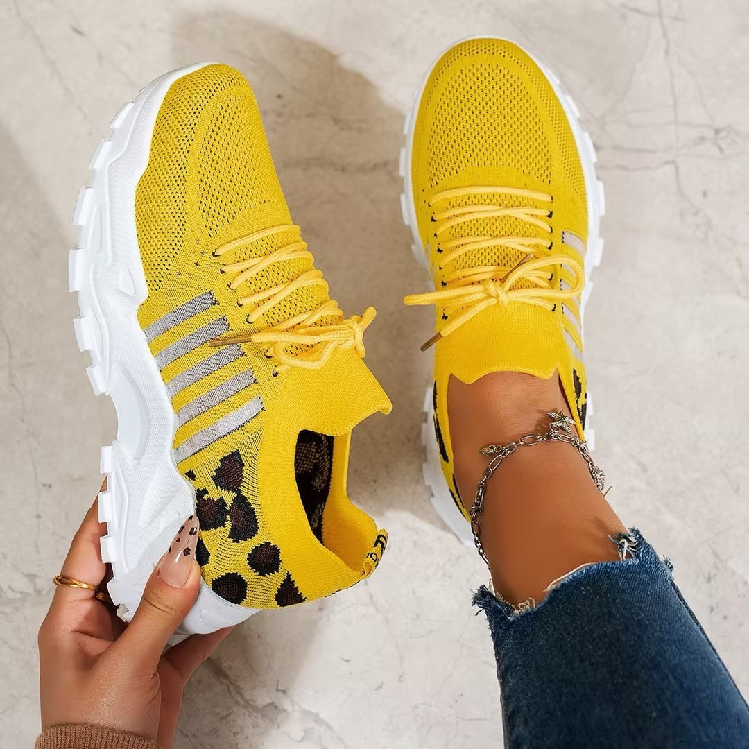 Daphne™ | Zapatillas chunky de malla con suela gruesa