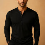 Ryder™ | Camiseta henley de manga larga slim fit