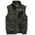 Tucker™ | Chaleco militar multibolsillos con cremallera