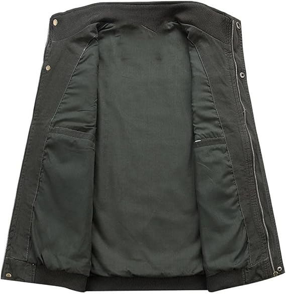 Tucker™ | Chaleco militar multibolsillos con cremallera