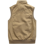 Tucker™ | Chaleco militar multibolsillos con cremallera