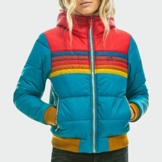 Bailey™ | Chaqueta acolchada impermeable con bloques de color