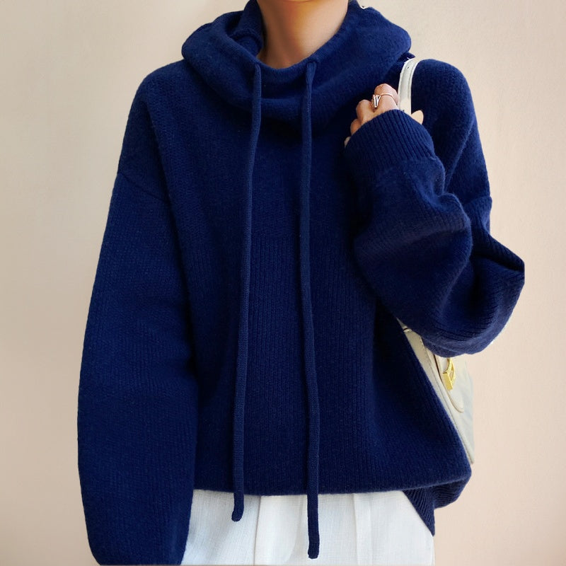 Rachel™ | Jersey de punto oversize con capucha