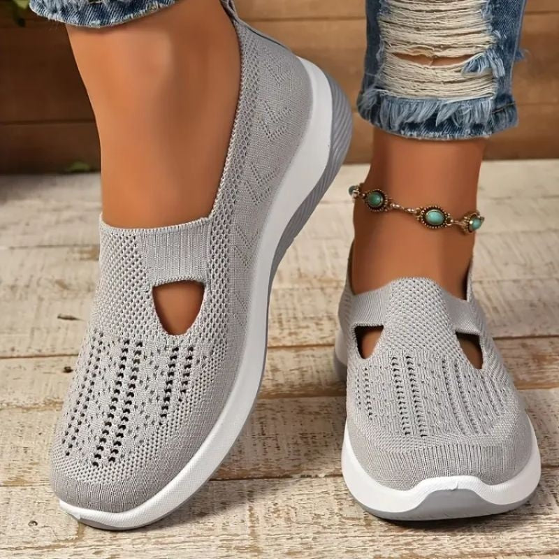 Alyssa™ | Zapatillas transpirables sin cordones con suela acolchada