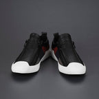 Grayson™ | Zapatillas de piel sin cordones con cremallera