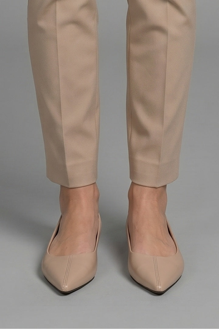 Zoey™ | Bailarinas de piel con punta fina