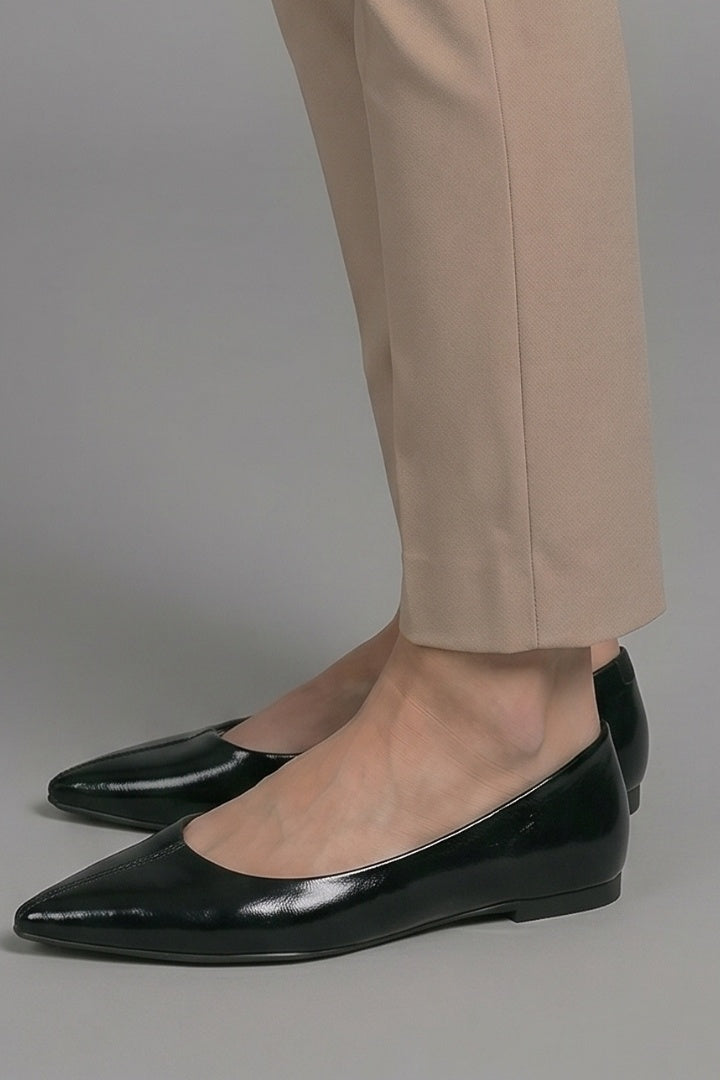 Zoey™ | Bailarinas de piel con punta fina