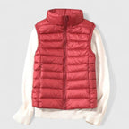 Emily™ | Chaleco acolchado ultraligero sin mangas con cuello alto