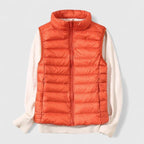 Emily™ | Chaleco acolchado ultraligero sin mangas con cuello alto