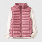 Emily™ | Chaleco acolchado ultraligero sin mangas con cuello alto
