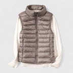 Emily™ | Chaleco acolchado ultraligero sin mangas con cuello alto