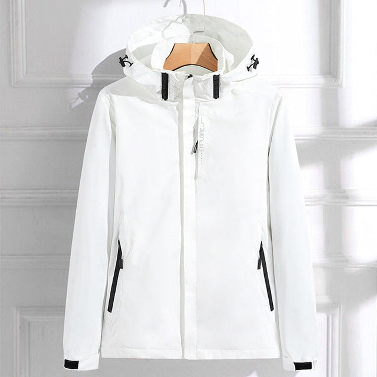 Aria™ | Chaqueta impermeable cortavientos con capucha