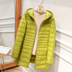 Madeline™ | Chaqueta acolchada ligera plegable con capucha