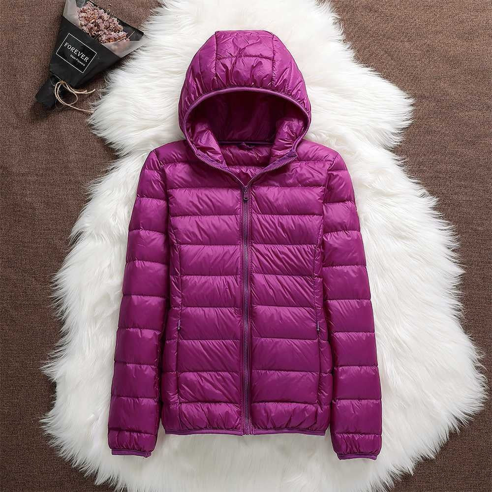 Madeline™ | Chaqueta acolchada ligera plegable con capucha