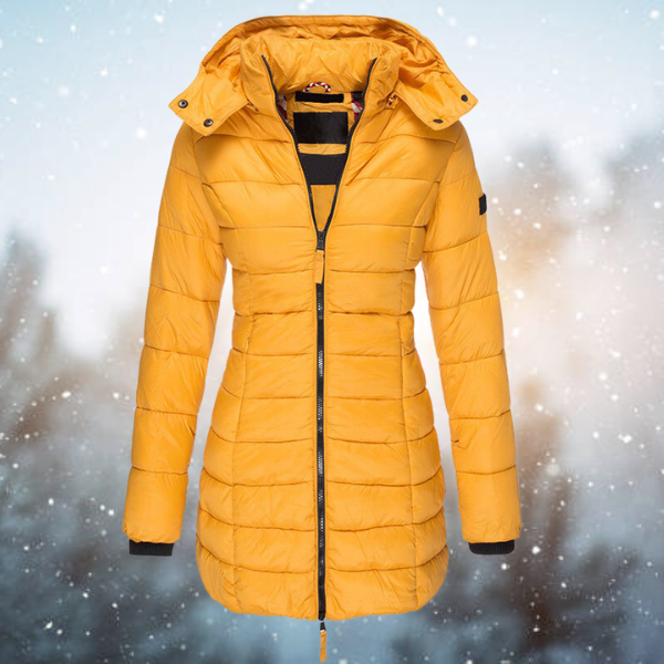Brianna™ | Parka acolchada larga con capucha
