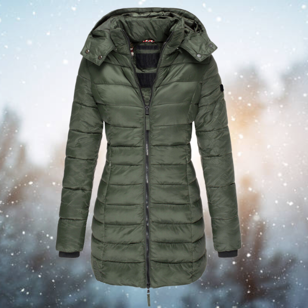 Brianna™ | Parka acolchada larga con capucha