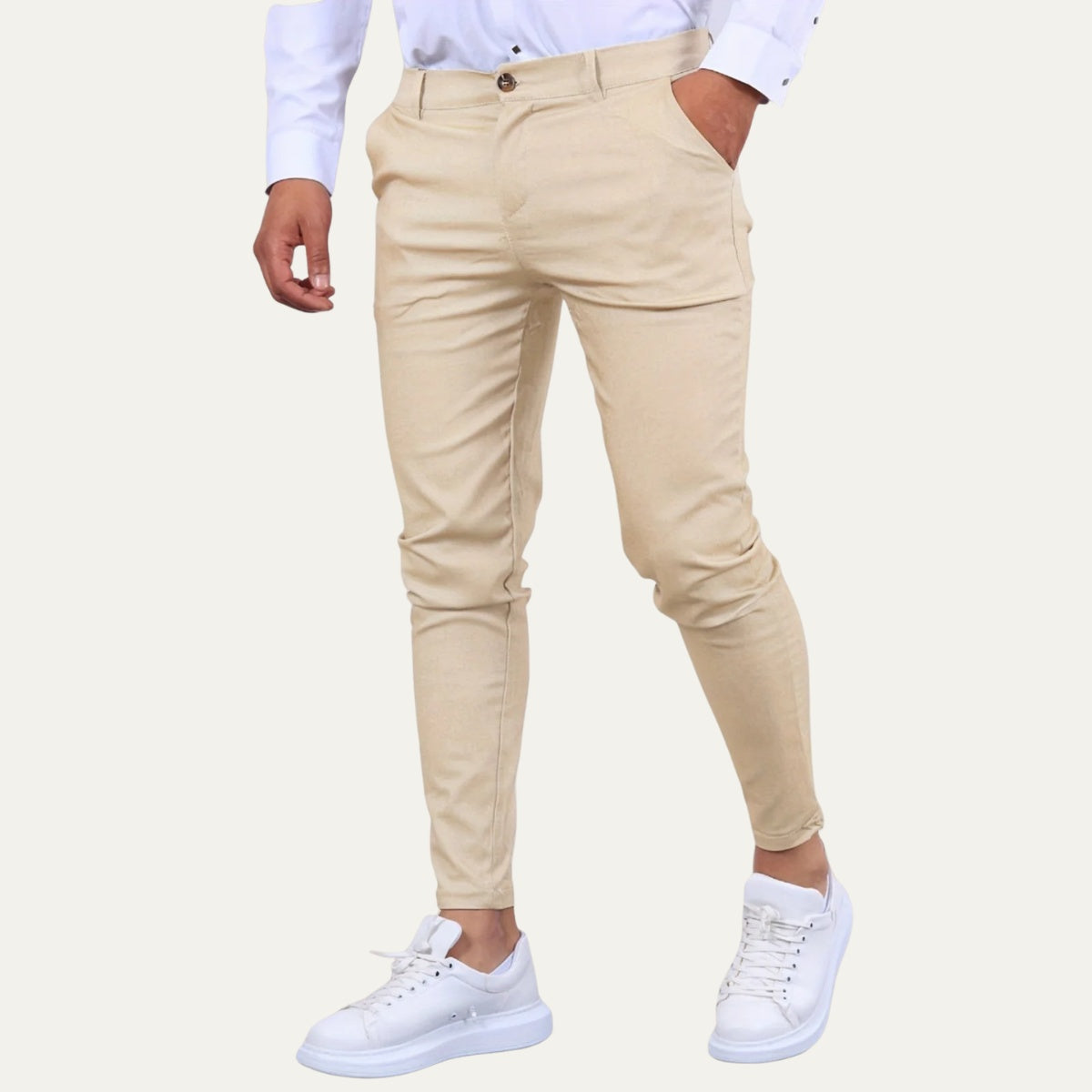 Henry™ | Pantalón chino slim fit elástico