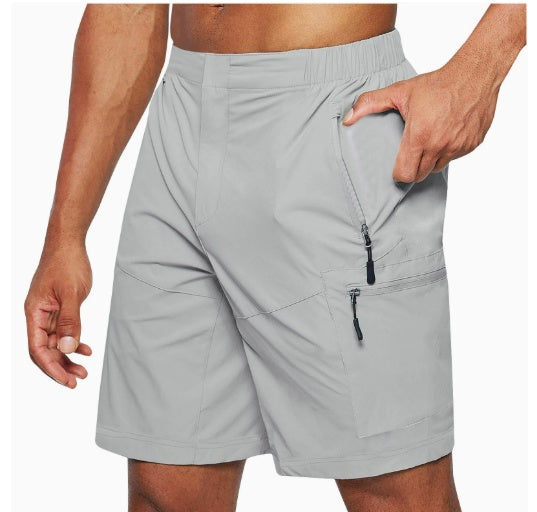 Griffin™ | Pantalón corto deportivo con bolsillos de cremallera