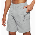Griffin™ | Pantalón corto deportivo con bolsillos de cremallera