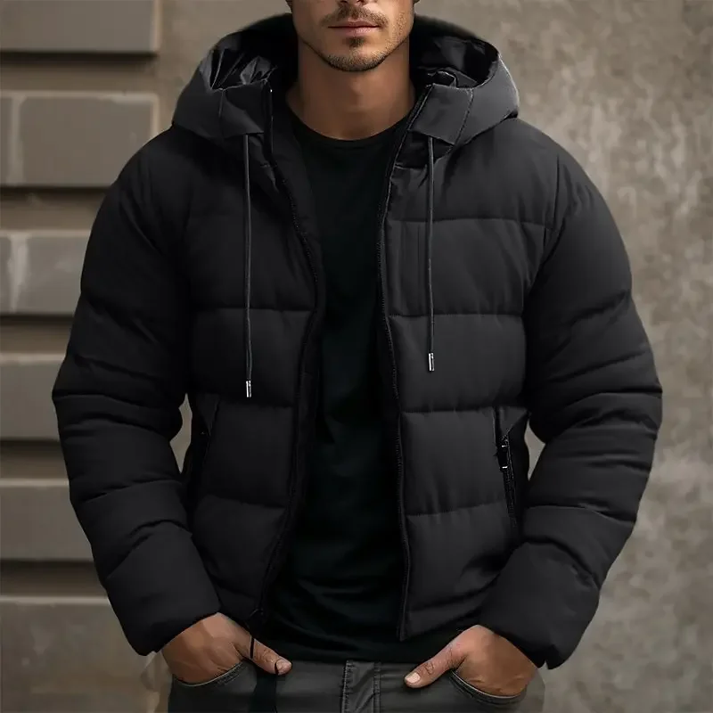 Reid™ | Plumífero acolchado con capucha para hombre