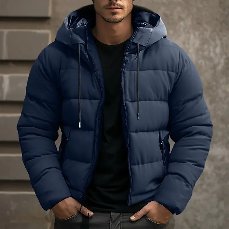 Reid™ | Plumífero acolchado con capucha para hombre