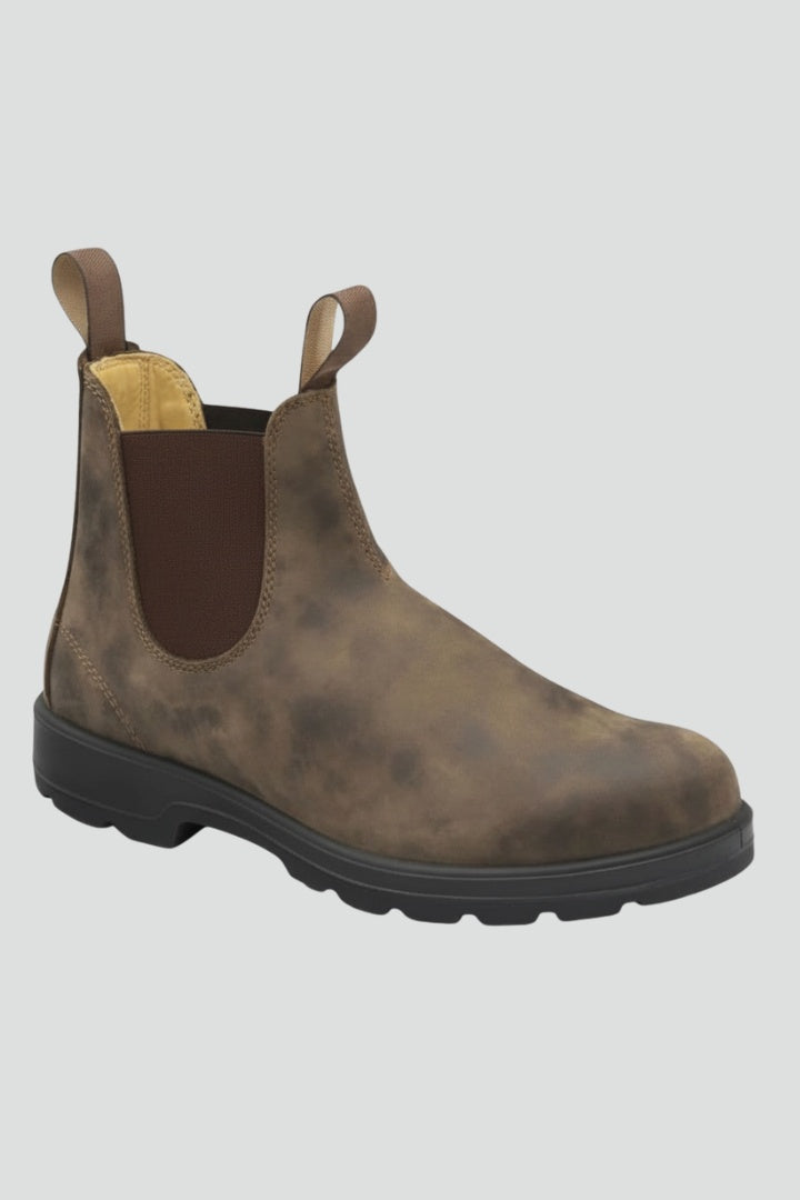 Maya™ | Botas Chelsea de piel con suela gruesa