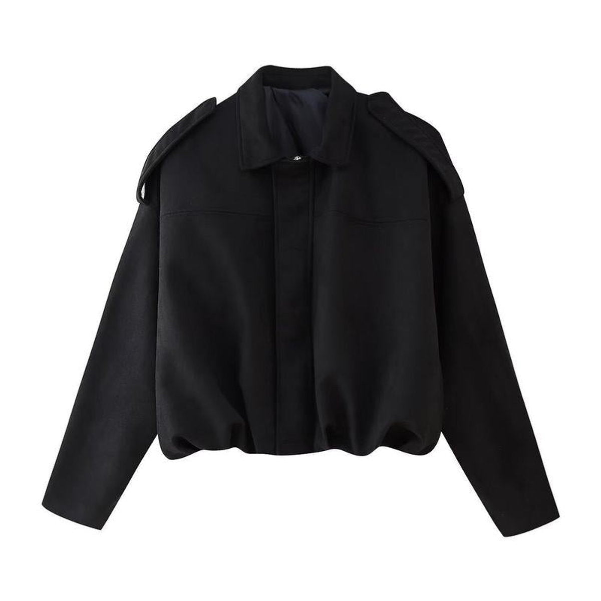 Phoebe™ | Chaqueta bomber oversize de antelina para mujer