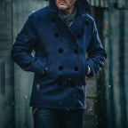 Kevin™ | Chaquetón de paño cruzado con cuello alto