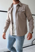 Alexander™ | Sobrecamisa de manga larga con bolsillos en el pecho