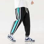 Frank™ | Jogger deportivo con rayas laterales y cintura elástica
