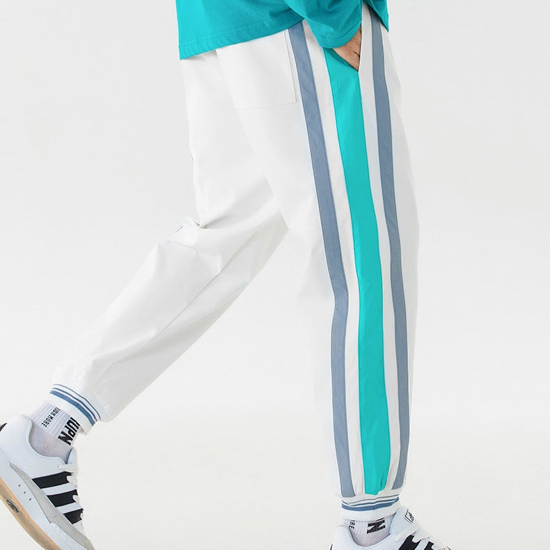 Frank™ | Jogger deportivo con rayas laterales y cintura elástica