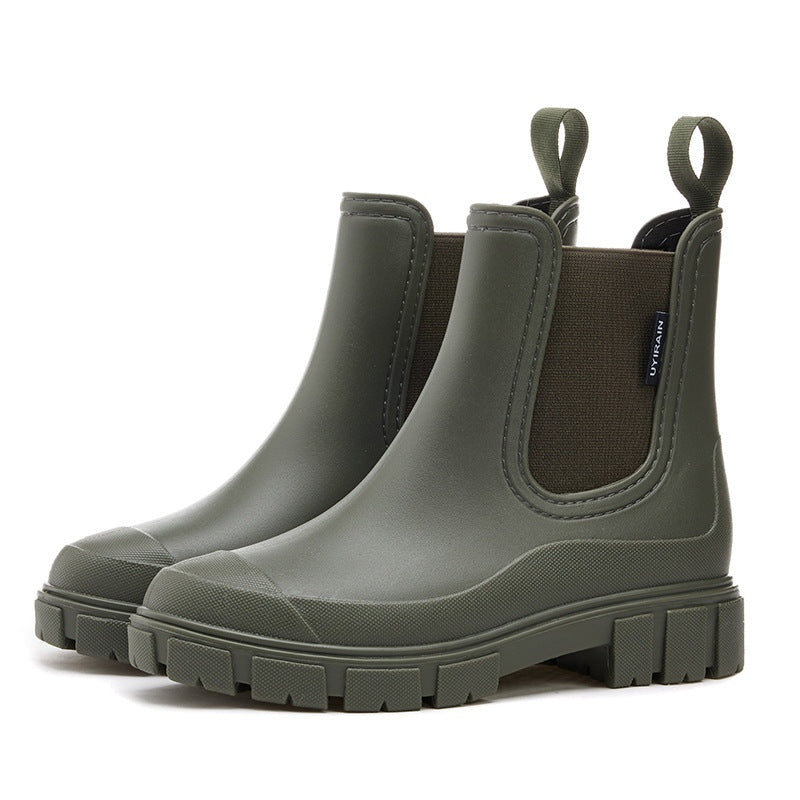 Jenna™ | Botas de agua Chelsea con plataforma