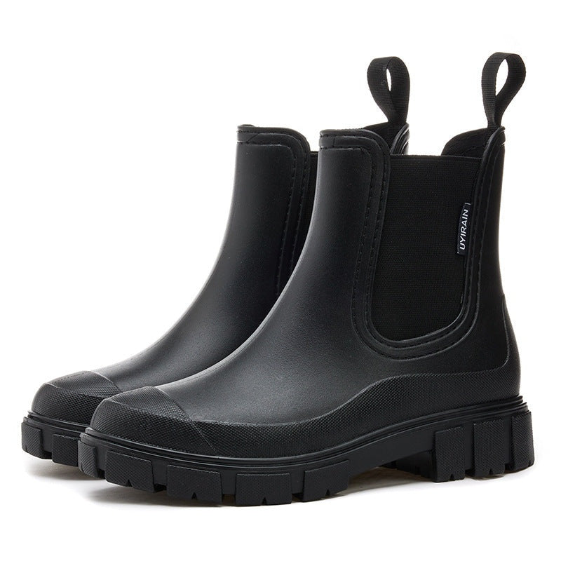Jenna™ | Botas de agua Chelsea con plataforma