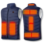 Cameron™ | Chaleco calefactable acolchado con cuello alto
