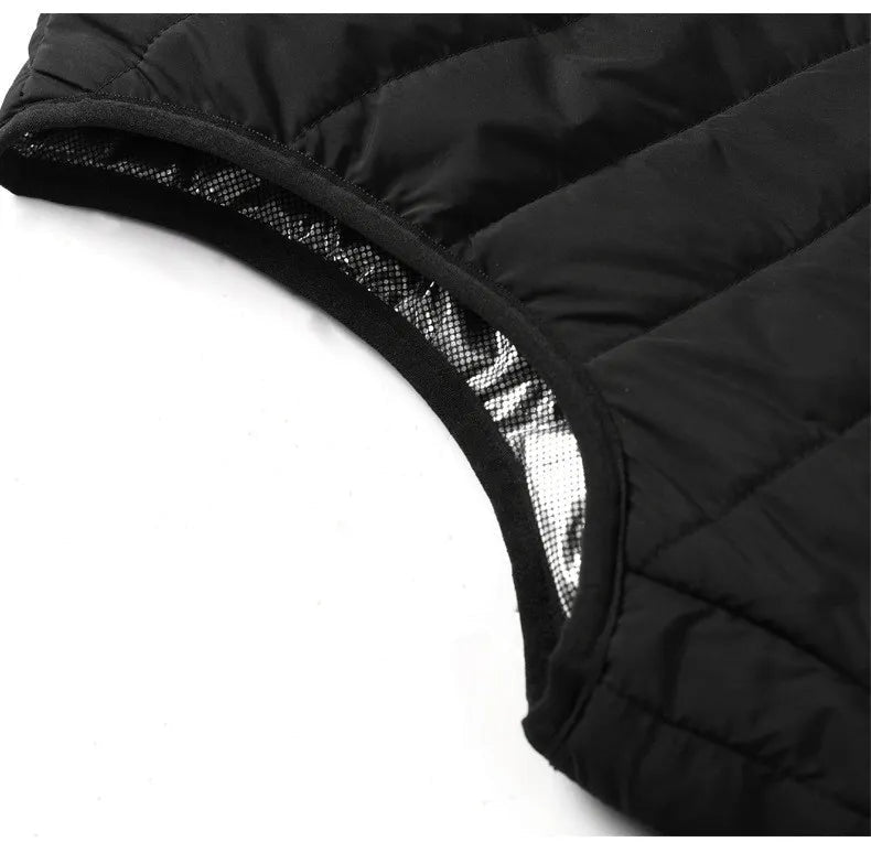 Cameron™ | Chaleco calefactable acolchado con cuello alto