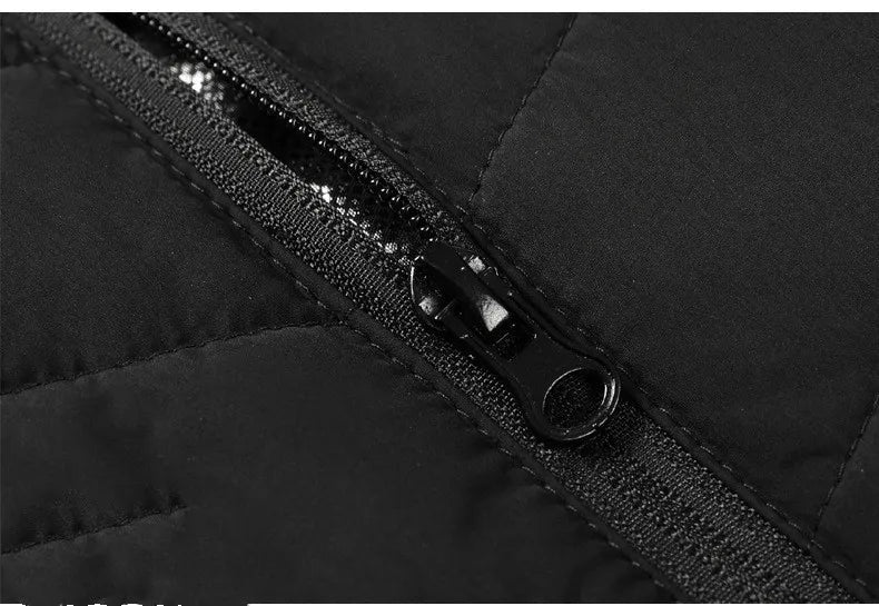 Cameron™ | Chaleco calefactable acolchado con cuello alto